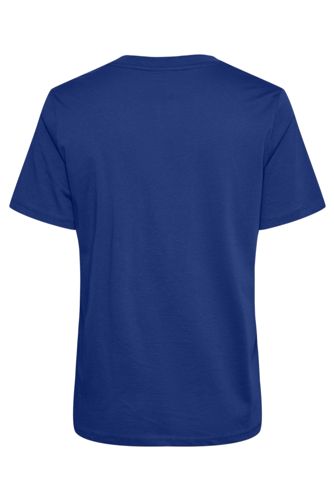 PCRIA SS SOLID TEE NOOS BC 17140802 Mazarine Blue